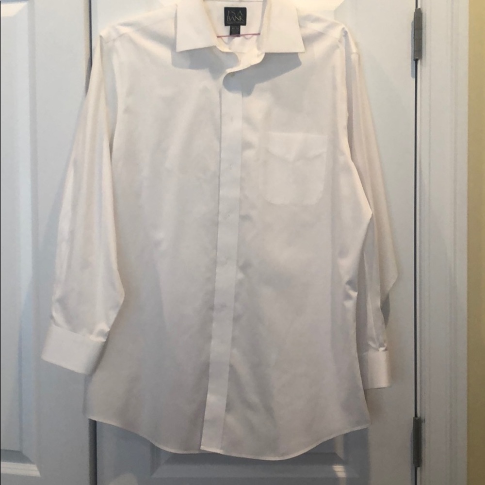 JOS A BANK dress shirt 16.5 neck
